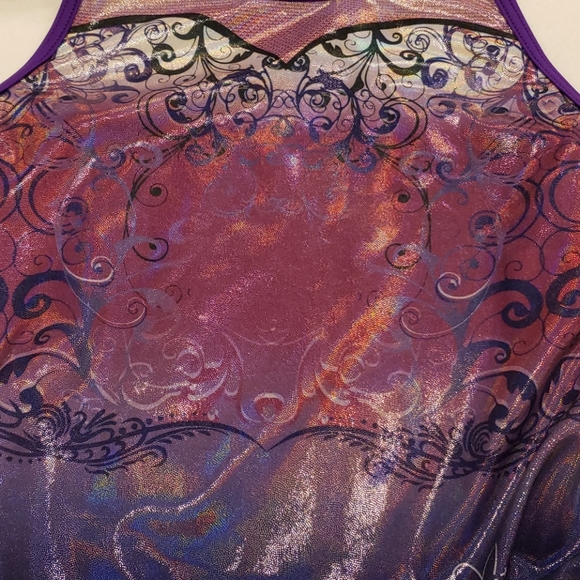 Nastia Liukin GK Butterfly Flow Leotard - Picture 6 of 6